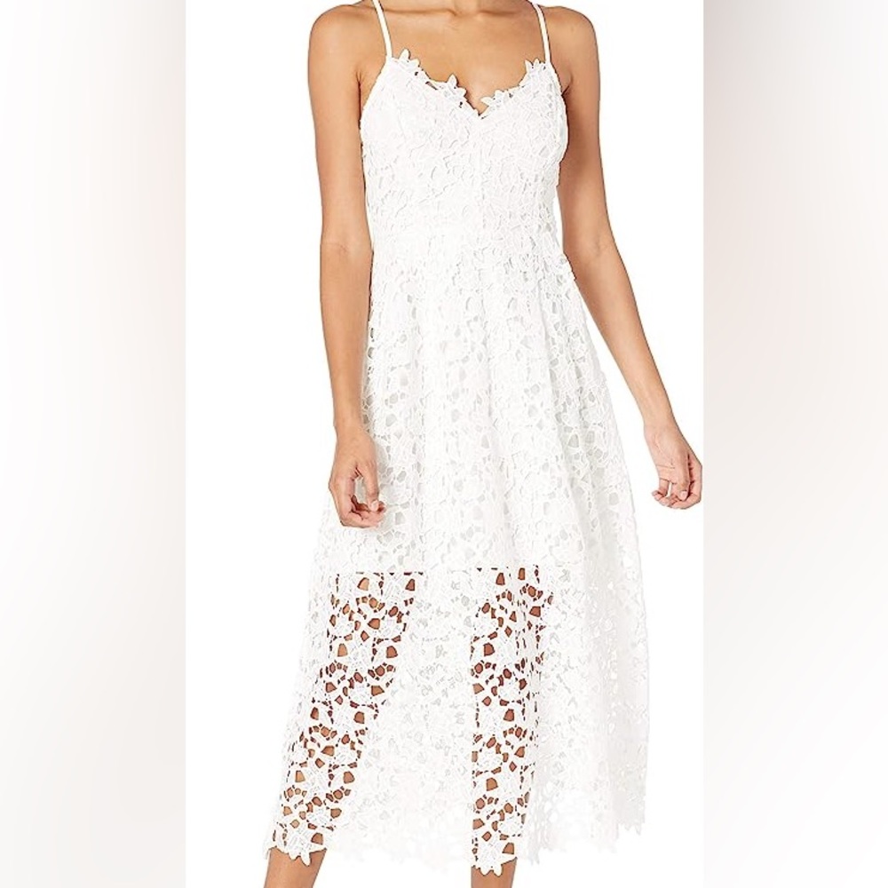 ASTR the Label Floral Midi Dress